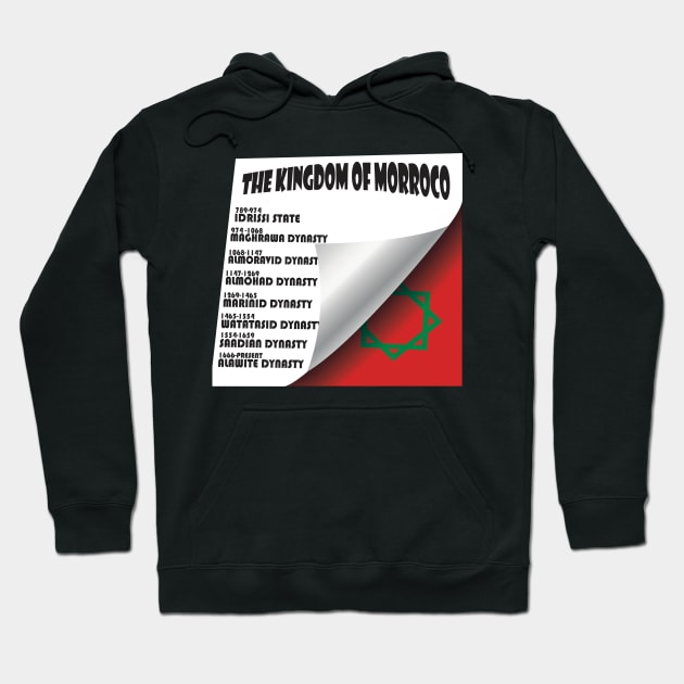 kingdom of morocco Hoodie by Mirak-store 